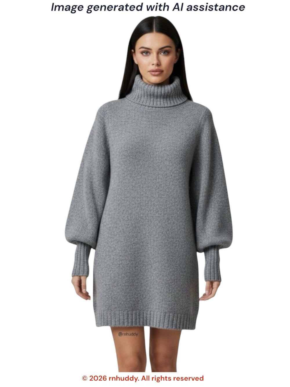 Guess XS grey mini sweater dress